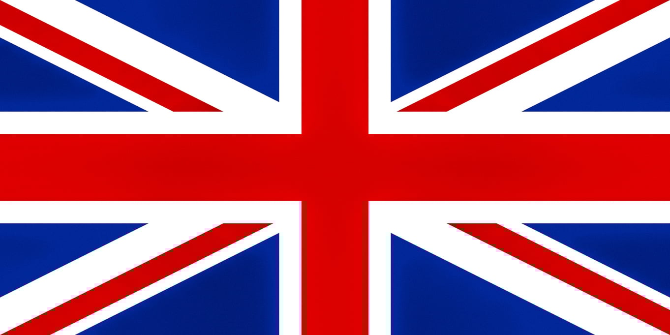 UK Flag, Texturised